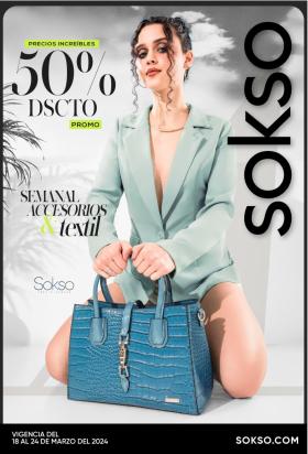 SOKSO - Semanal Accesorios - Textil 2024