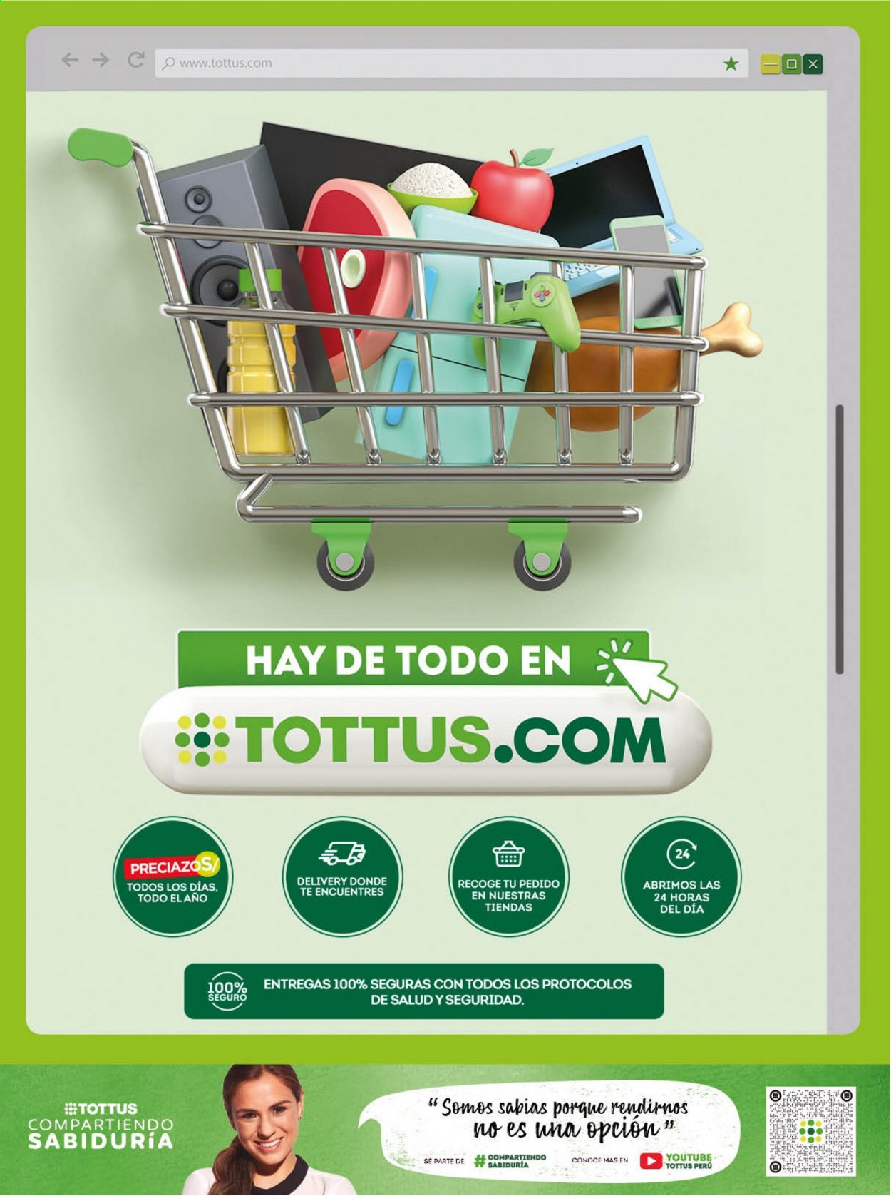 Catálogo Tottus - 4.1.2021 - 14.1.2021. 