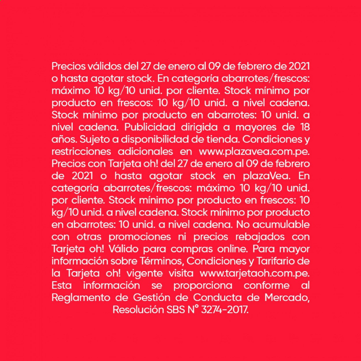 Catálogo Plaza Vea - 27.1.2021 - 9.2.2021. 