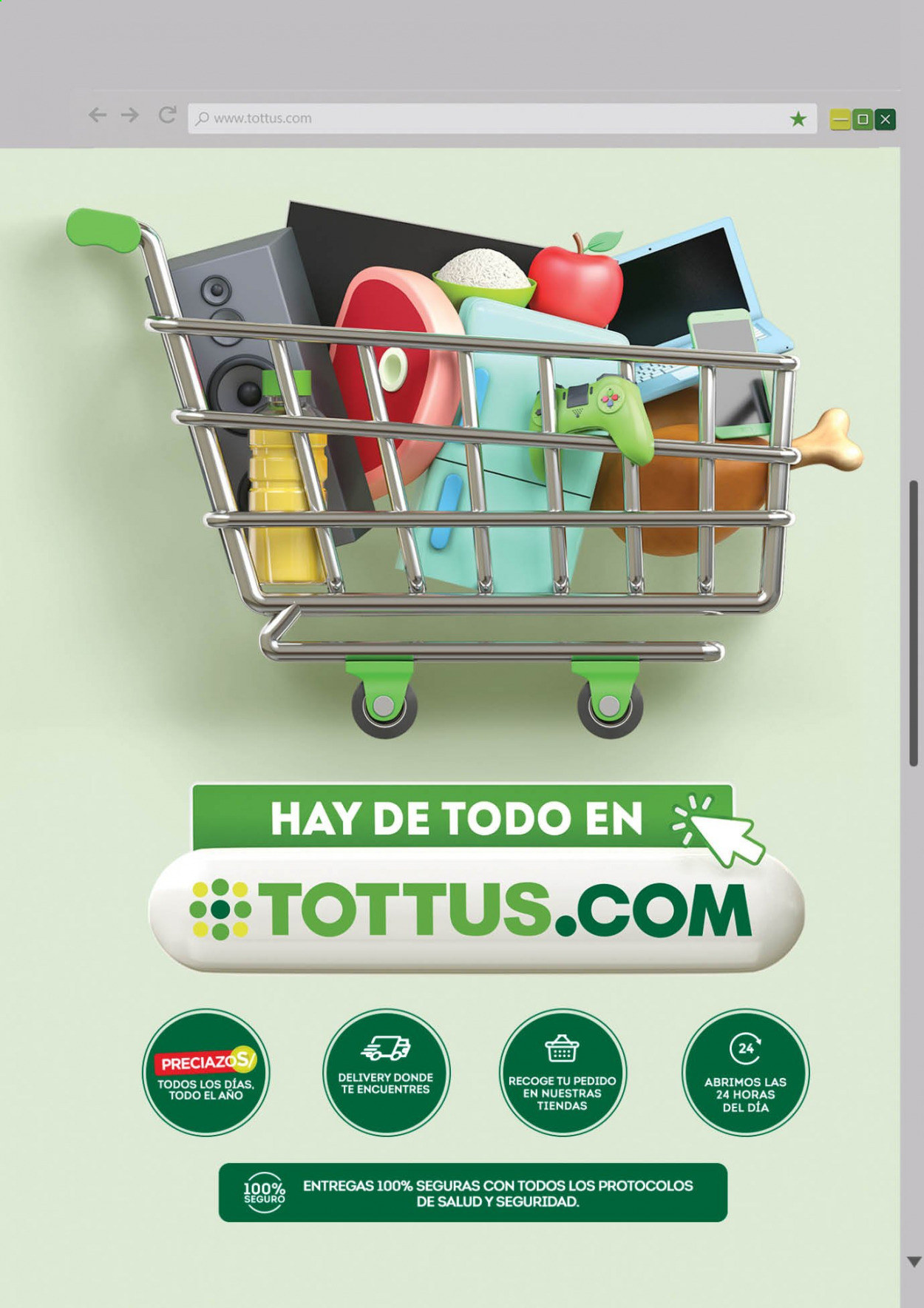 Catálogo Tottus - 26.3.2021 - 14.4.2021. 