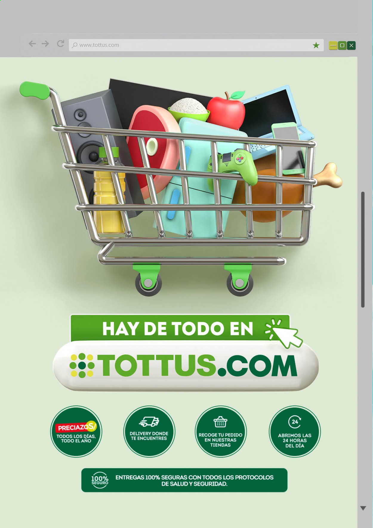 Catálogo Tottus - 26.3.2021 - 4.4.2021. 