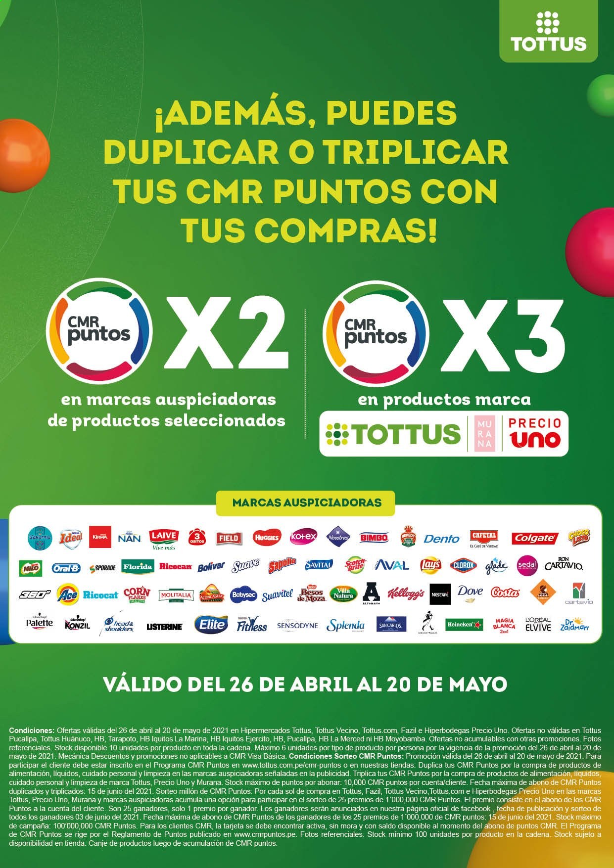 Catálogo Tottus - 26.4.2021 - 9.5.2021. 