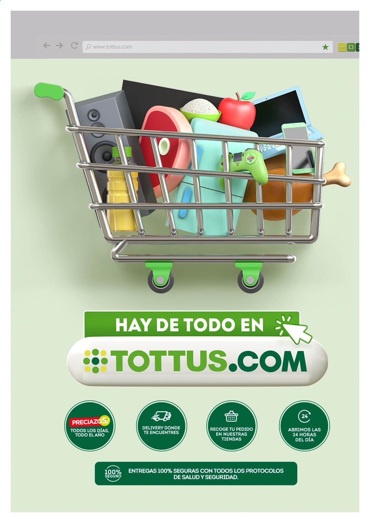Catálogo Tottus - 29.5.2021 - 20.6.2021. 