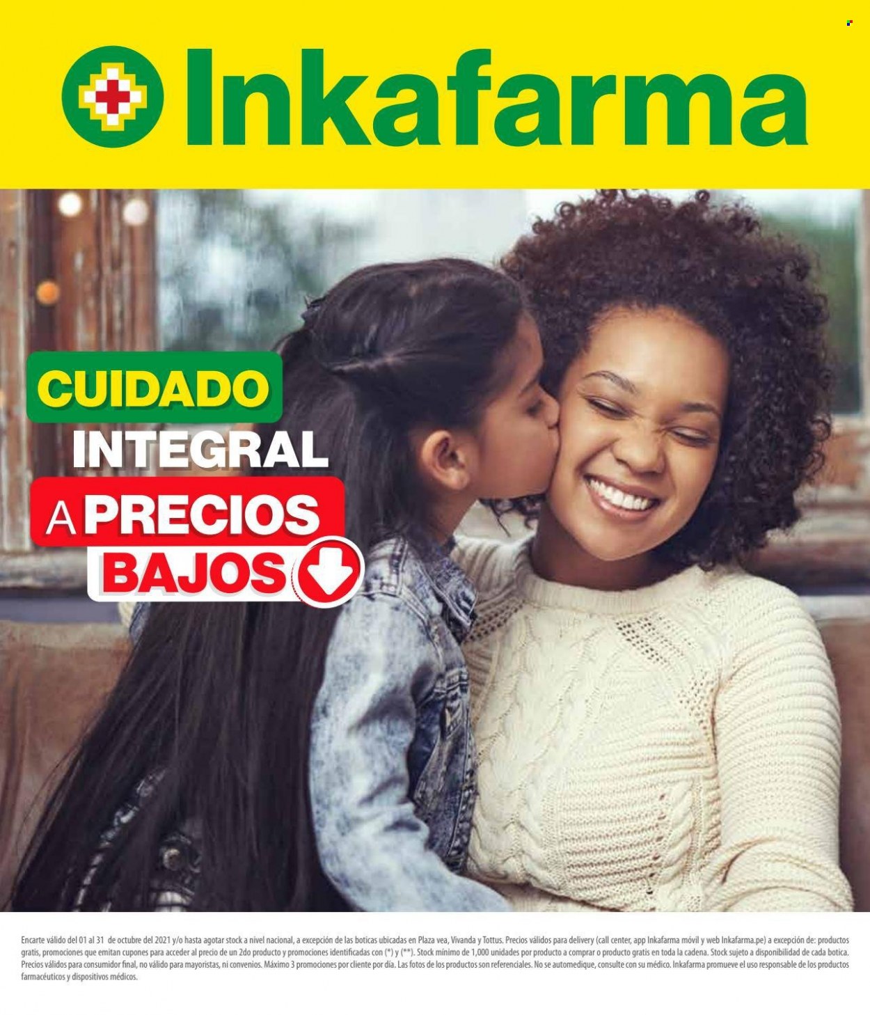 Catálogo Inkafarma - 1.10.2021 - 31.10.2021. 