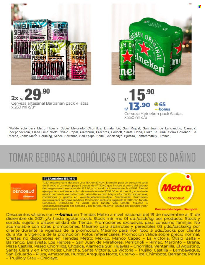 Catálogo Metro - 19.11.2021 - 31.12.2021. Página 15.