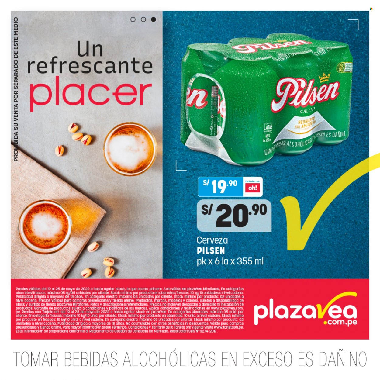 Catálogo Plaza Vea - 19.5.2022 - 25.5.2022. 