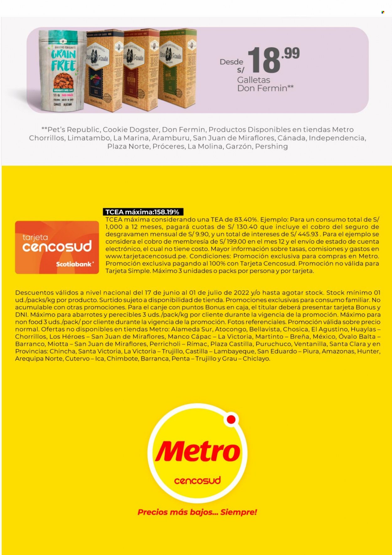 Catálogo Metro - 17.6.2022 - 1.7.2022. 
