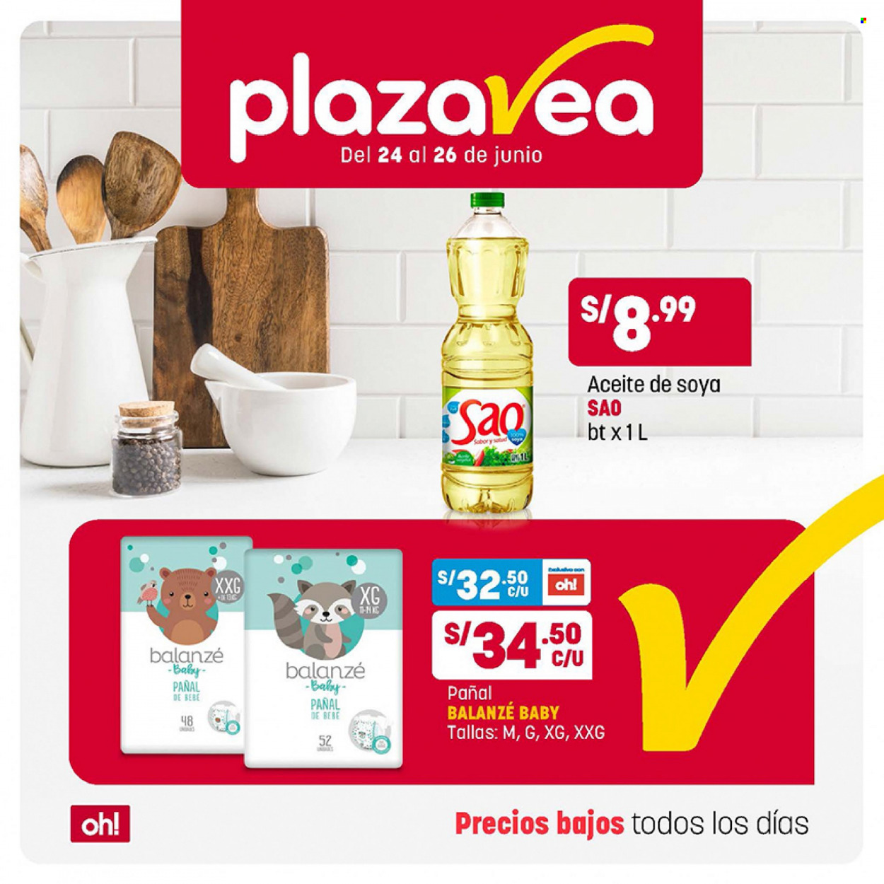 Catálogo Plaza Vea - 24.6.2022 - 26.6.2022. 