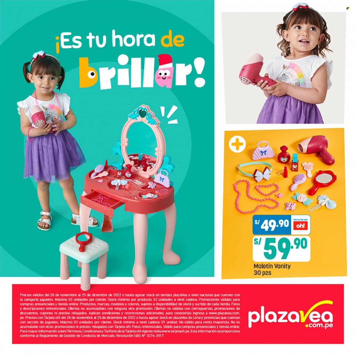 Catálogo Plaza Vea - 28.11.2022 - 25.12.2022. 