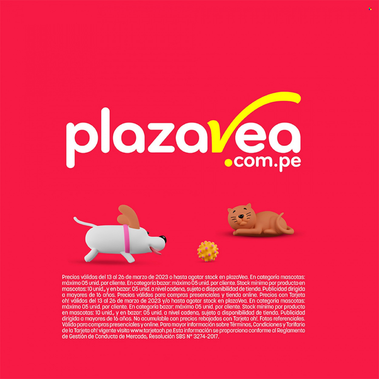 Catálogo Plaza Vea - 13.3.2023 - 26.3.2023. 