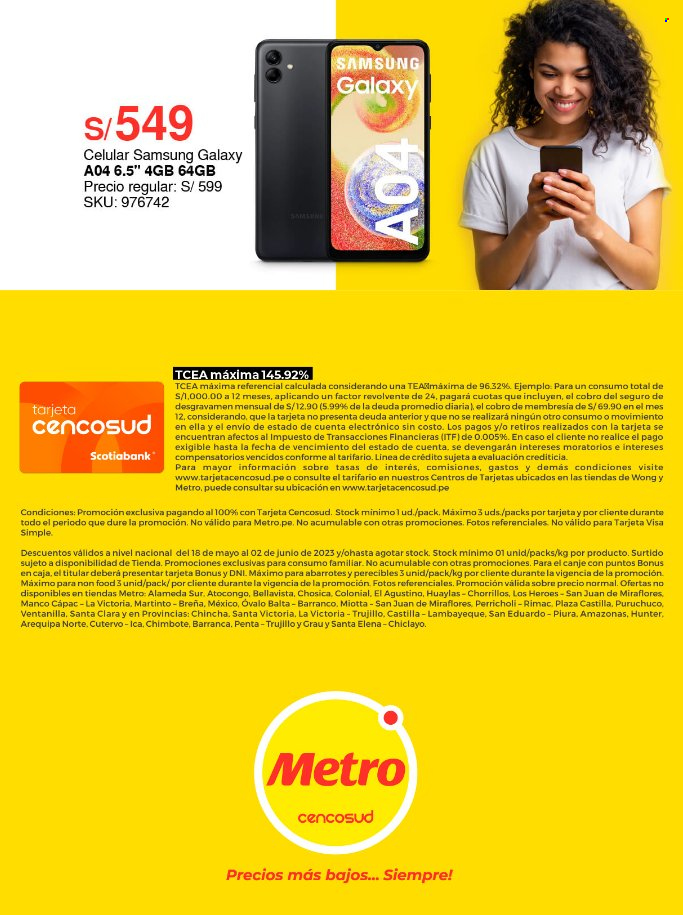 Catálogo Metro - 18.5.2023 - 2.6.2023. 